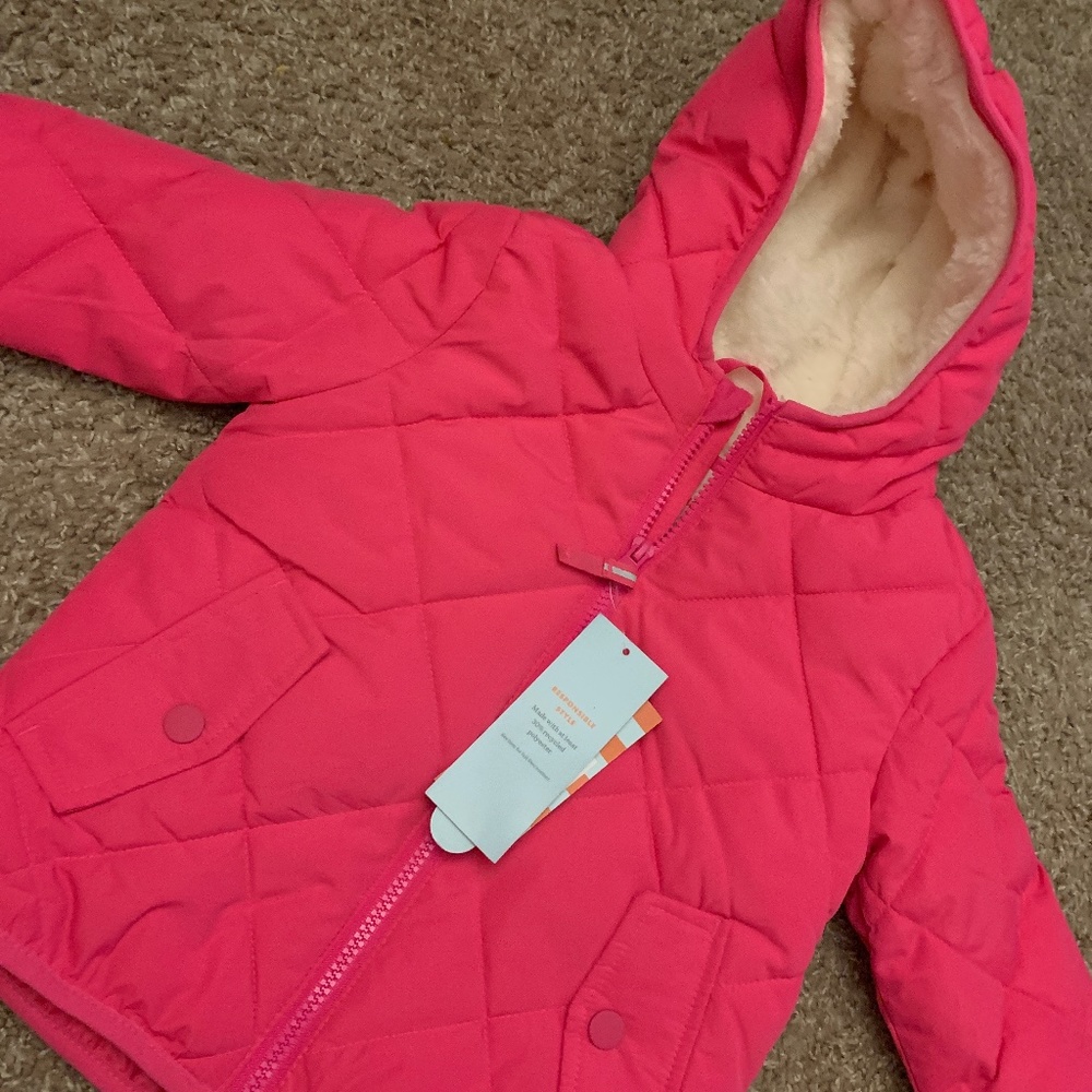Cat & Jack Winter Coat new w/ Tags